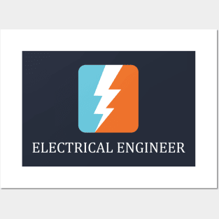 electrical engineer, electrician, engineering, text, logo Posters and Art